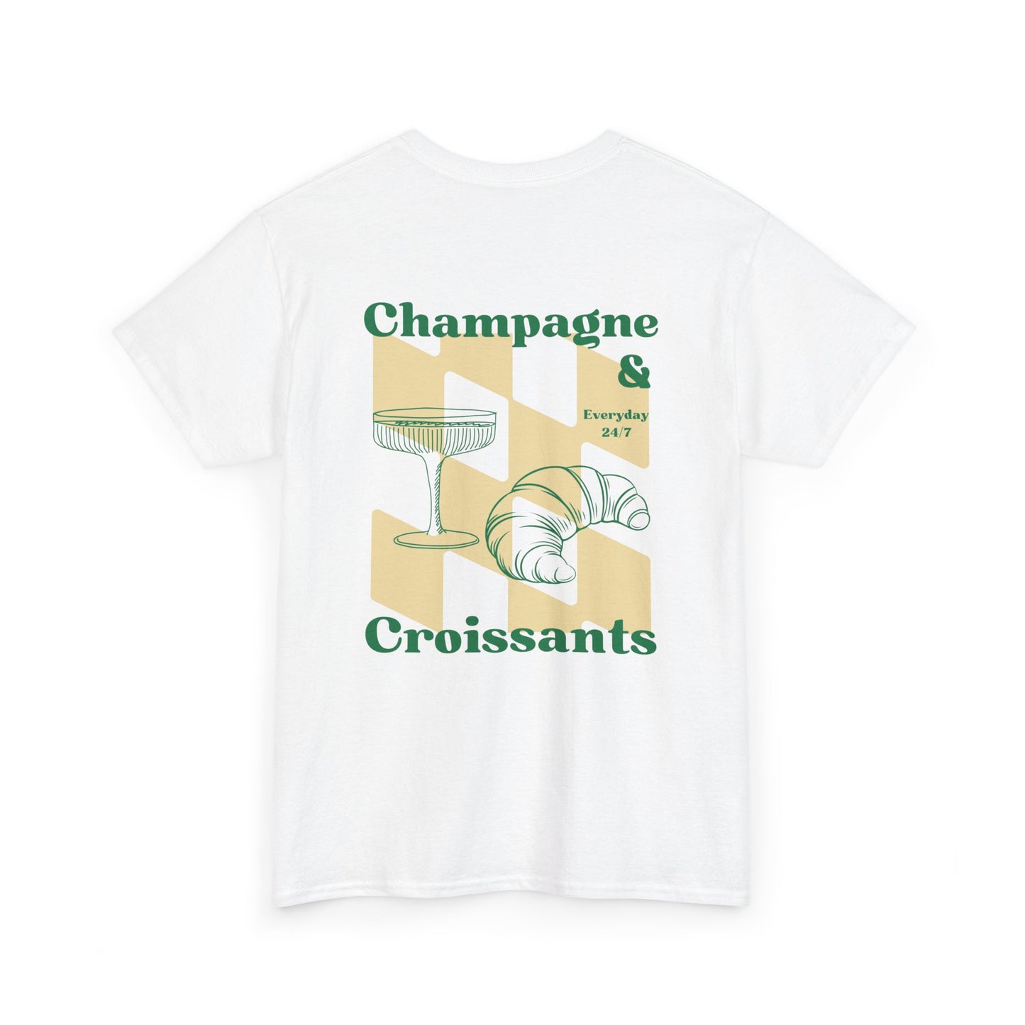 Champagne & Croissant Unisex T-Shirt