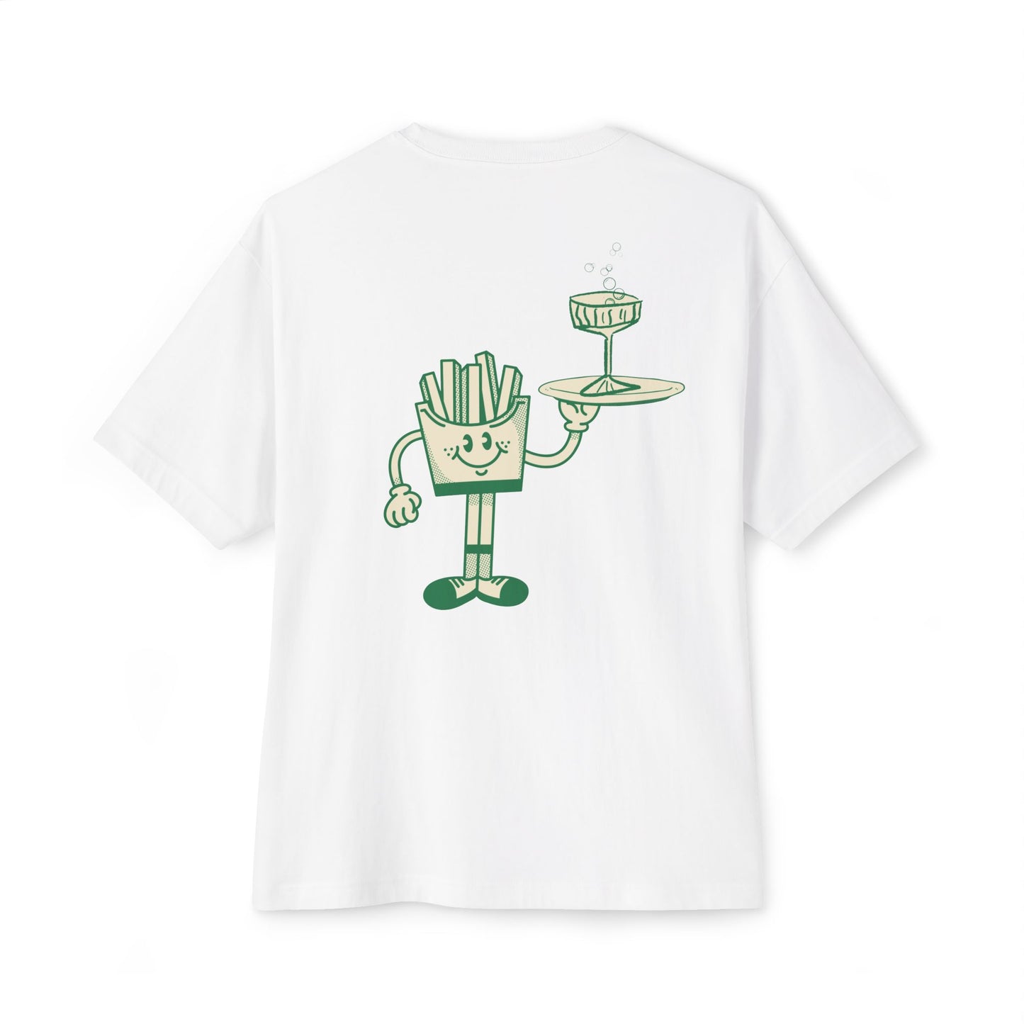 Fries & Champagne Oversized T-Shirt