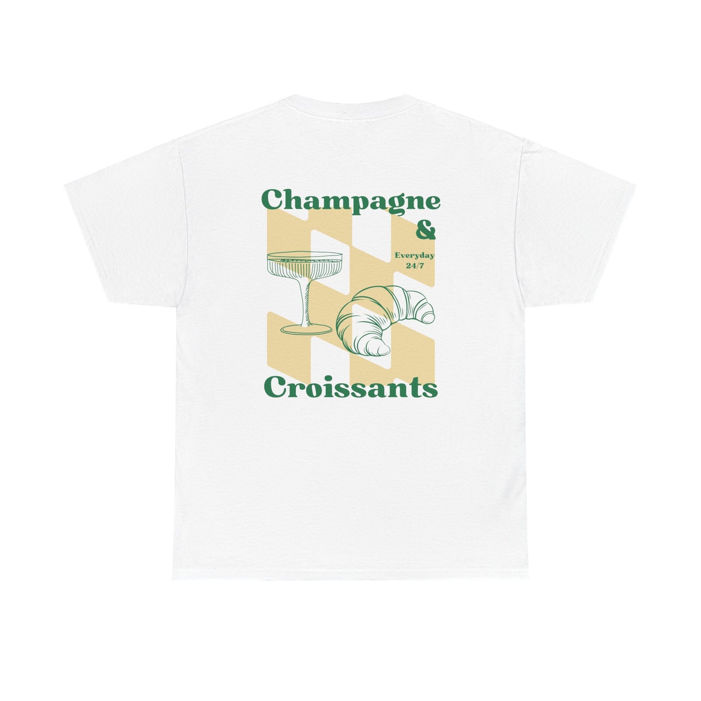 Champagne & Croissant Unisex T-Shirt