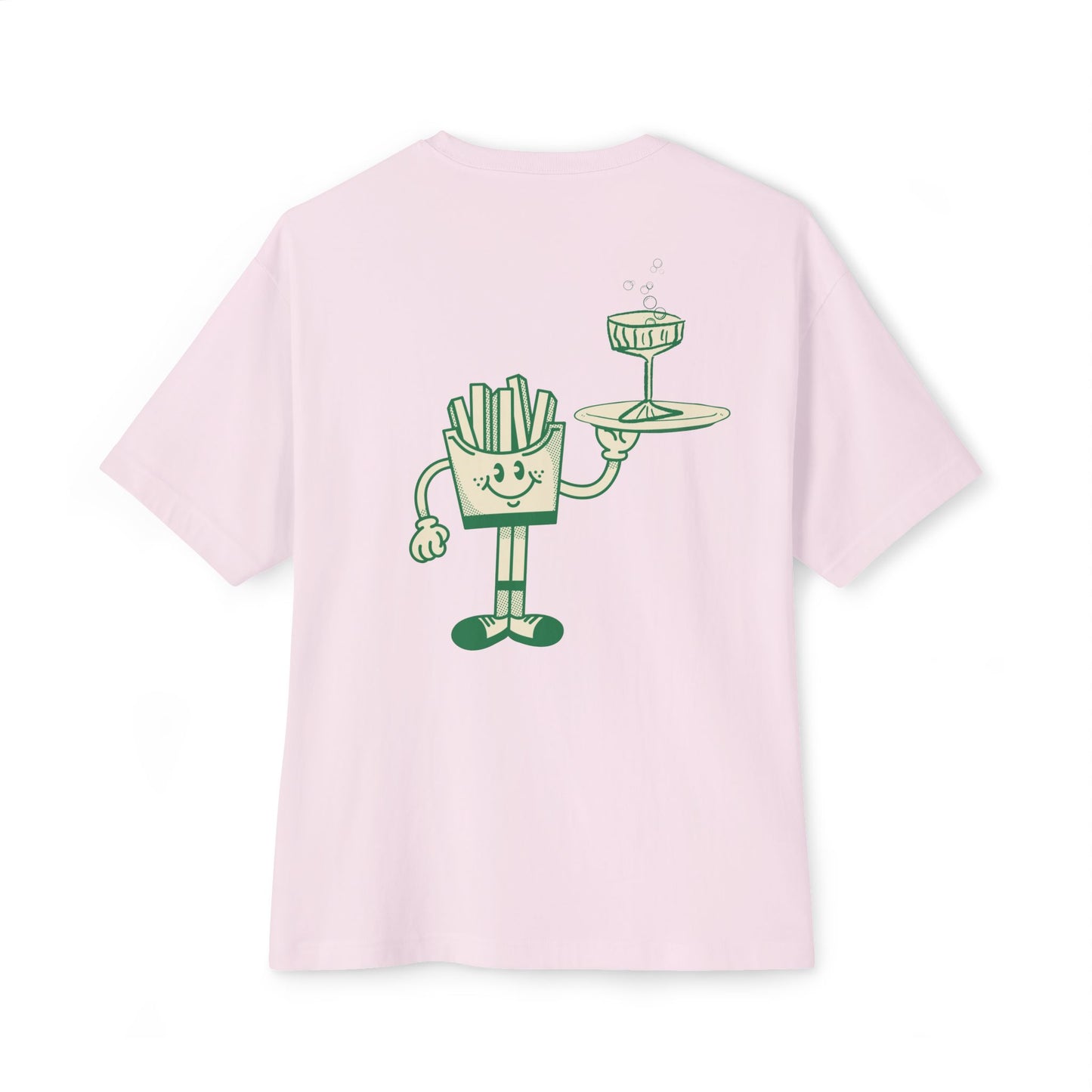 Fries & Champagne Oversized T-Shirt