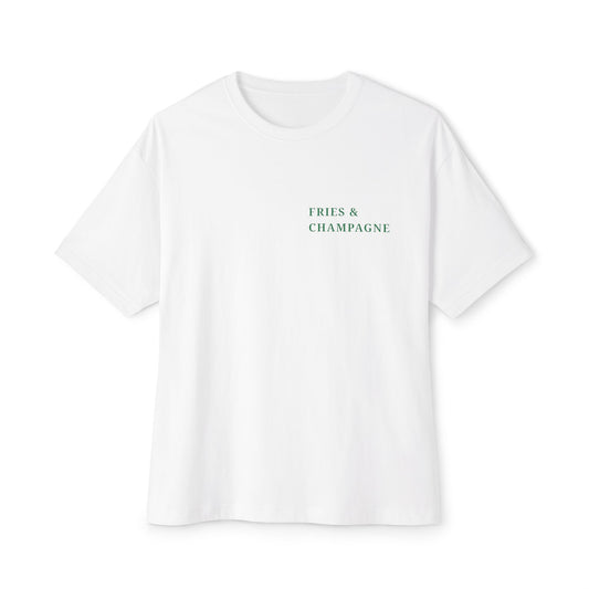 Fries & Champagne Oversized T-Shirt