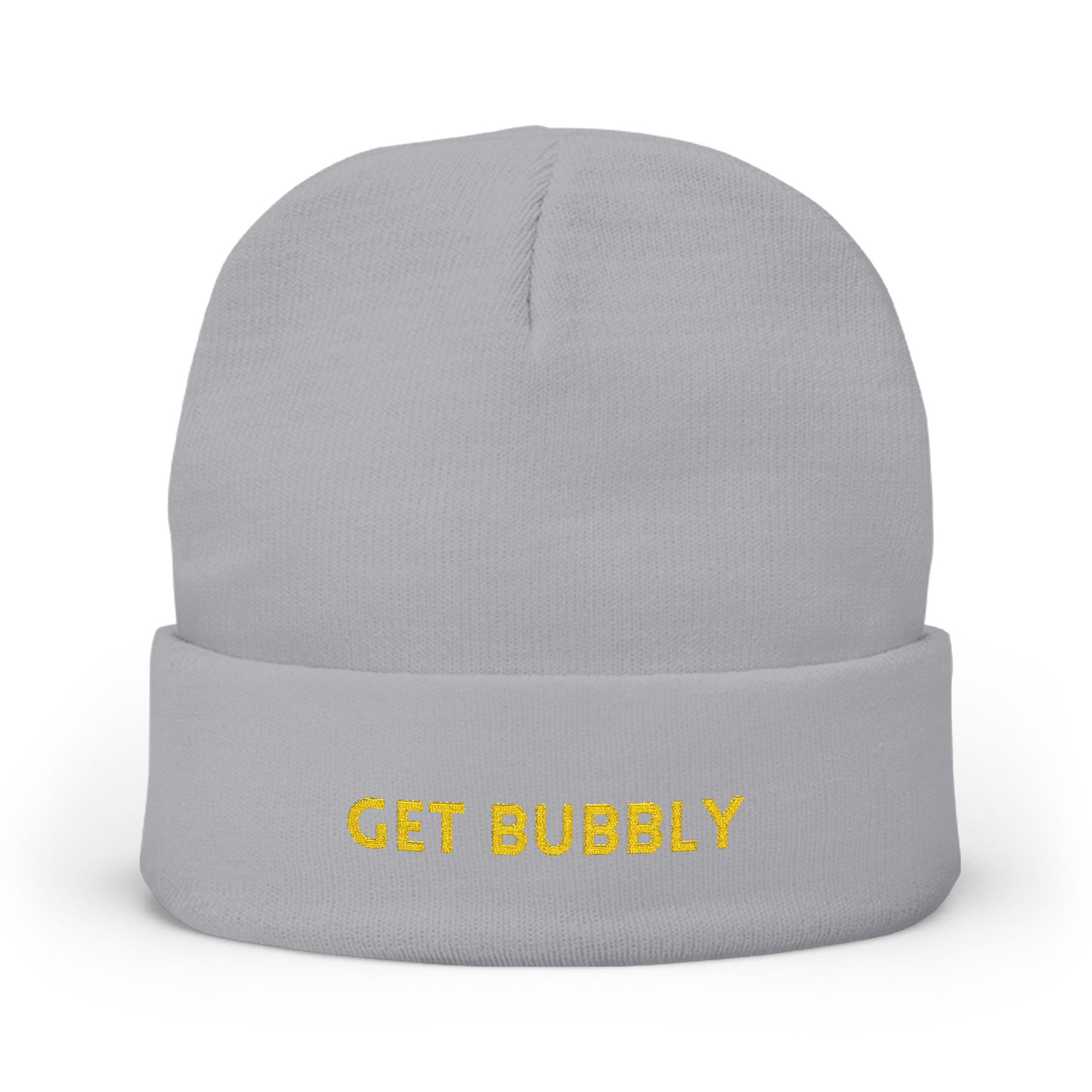 Embroidered Beanie - Get Bubbly Design