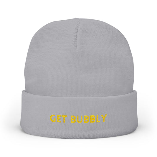 Embroidered Beanie - Get Bubbly Design