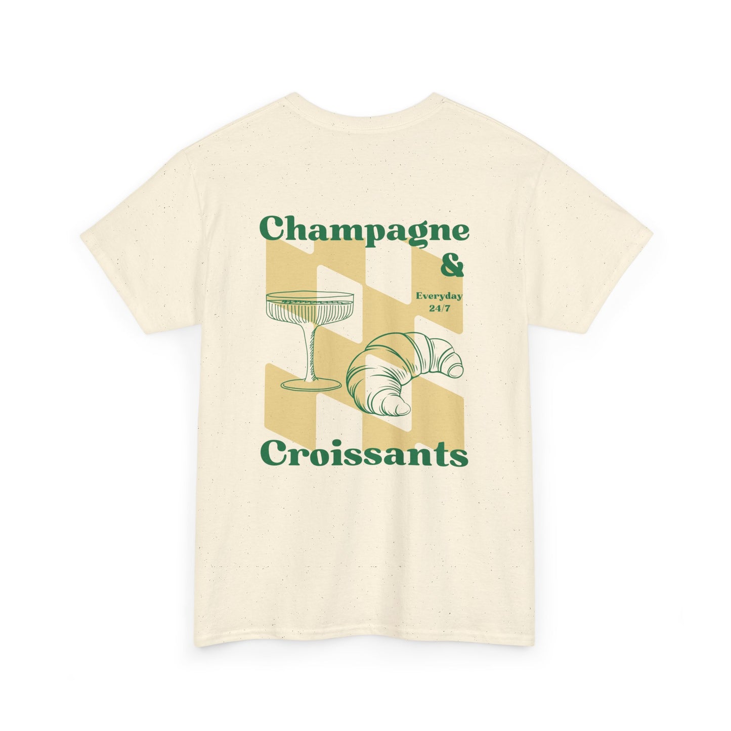 Champagne & Croissant Unisex T-Shirt