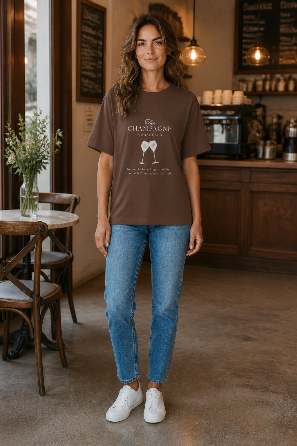 Champagne Social Club Tee