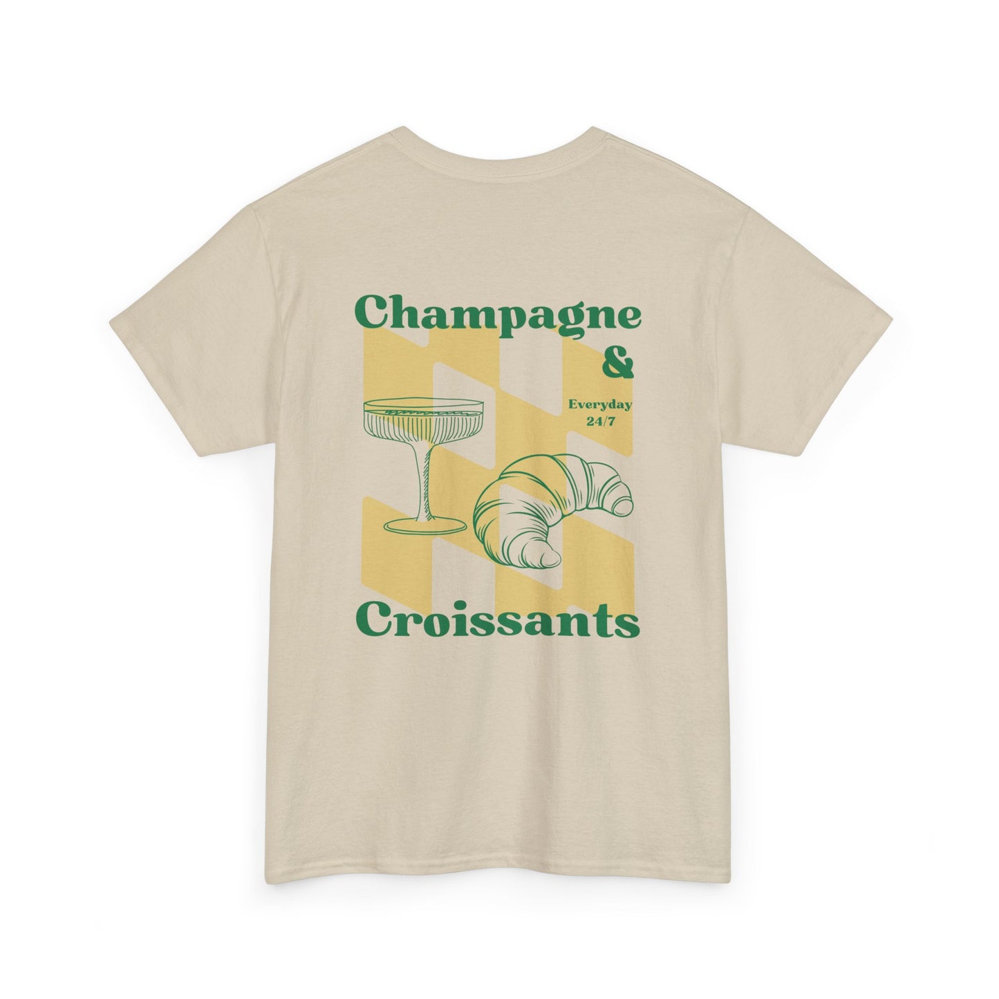 Champagne & Croissant Unisex T-Shirt
