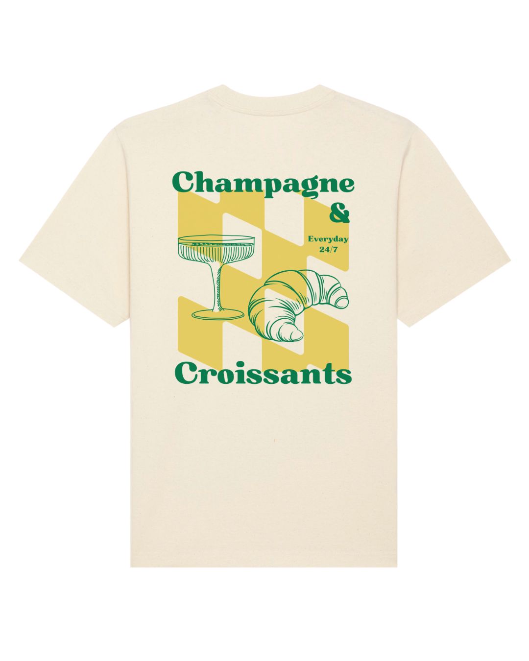 Champagne & Croissant Tee
